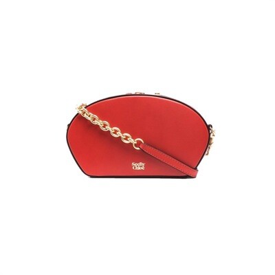SEE BY CHLOÉ - Shell Small Crossbody - Earthy Red