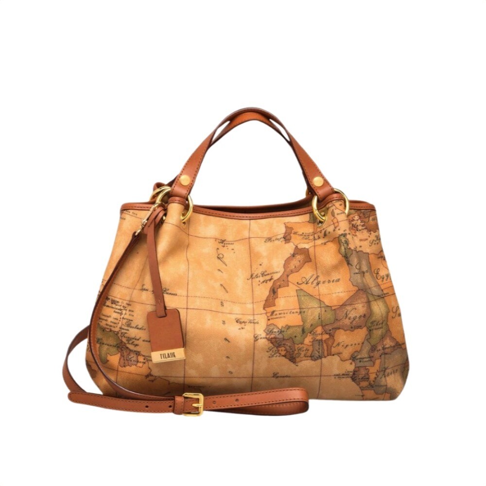 ALVIERO MARTINI - Geo Classic Borsa media a mano - Natural