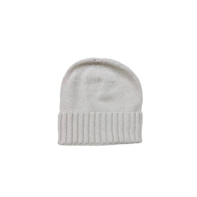 RIVIERA CASHMERE - Berretto cupola - Panna