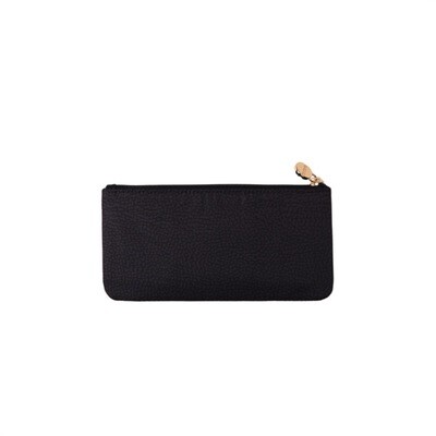 BORBONESE - Classica Bustina Portadocumenti Nylon Op - Dark Black
