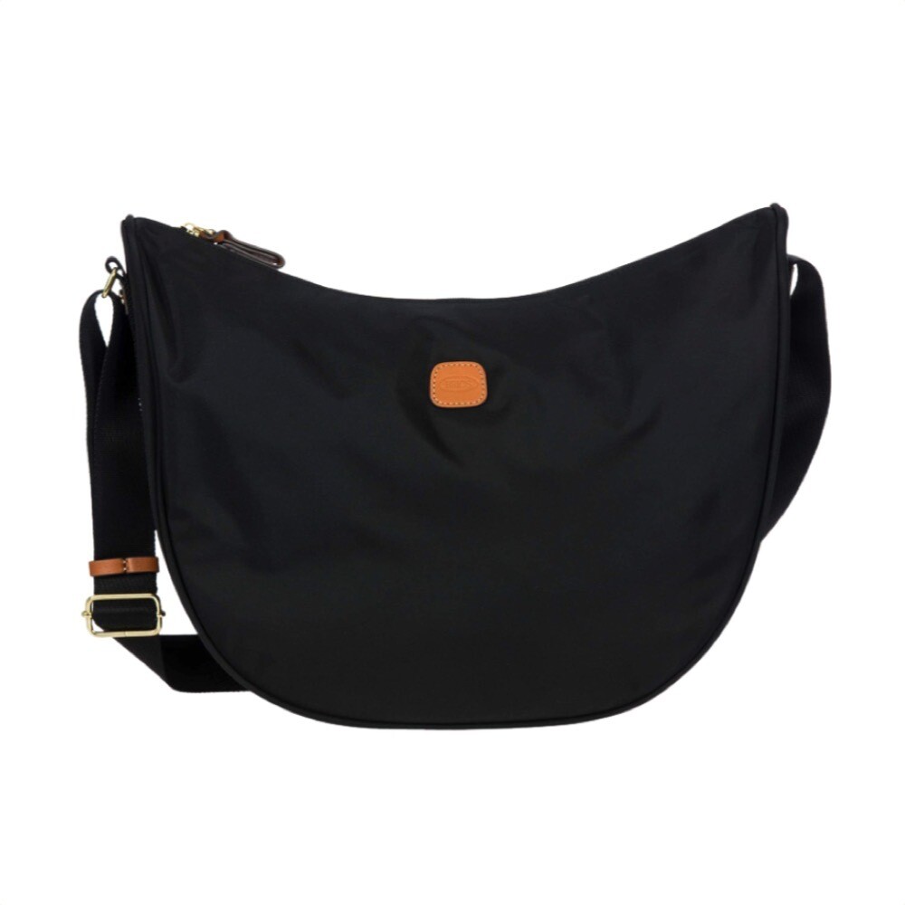 BRIC'S - X-Bag Shoulder Bag Mezzaluna Grande - Black