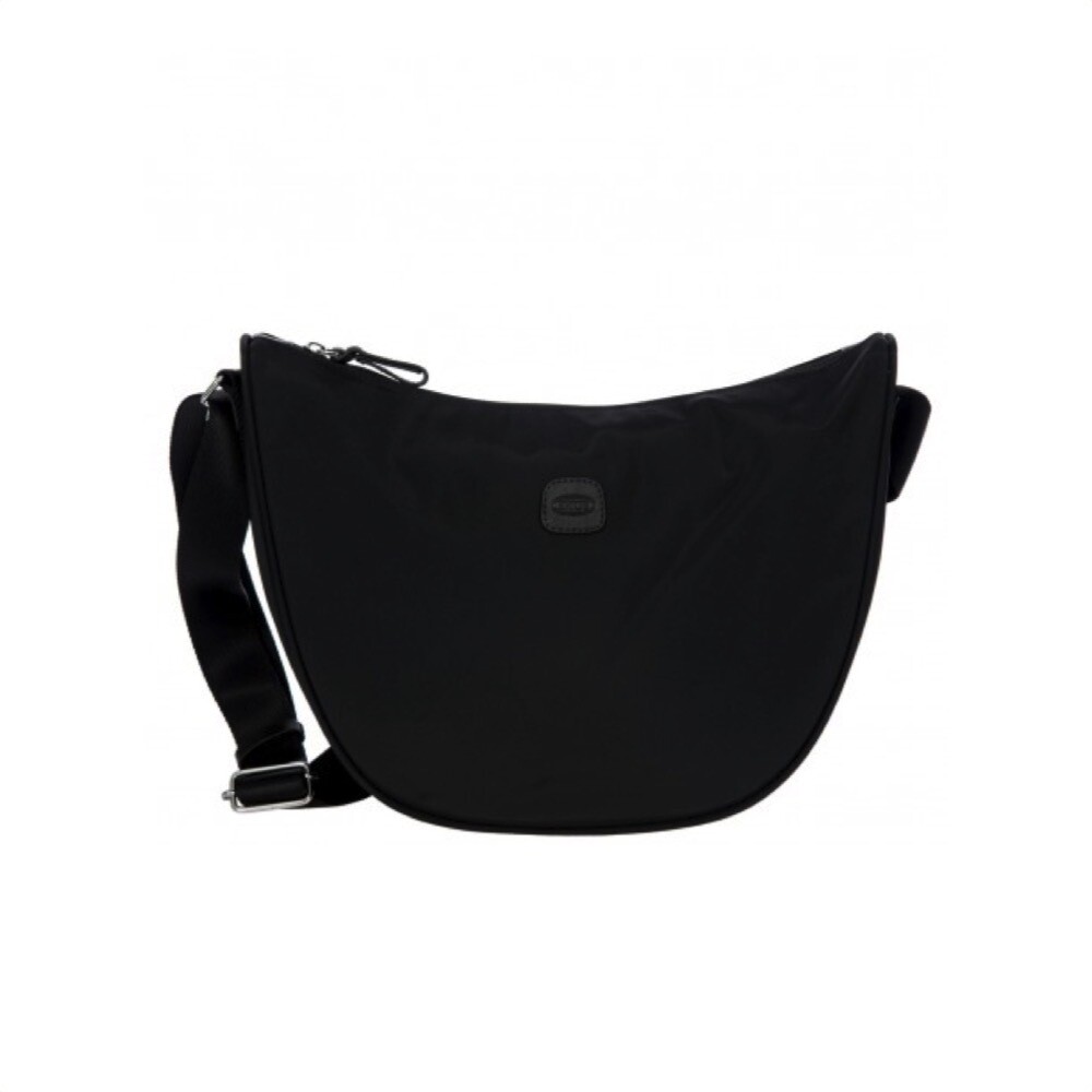 BRIC'S - X-Bag Shoulder Bag Mezzaluna Media - Black/Black