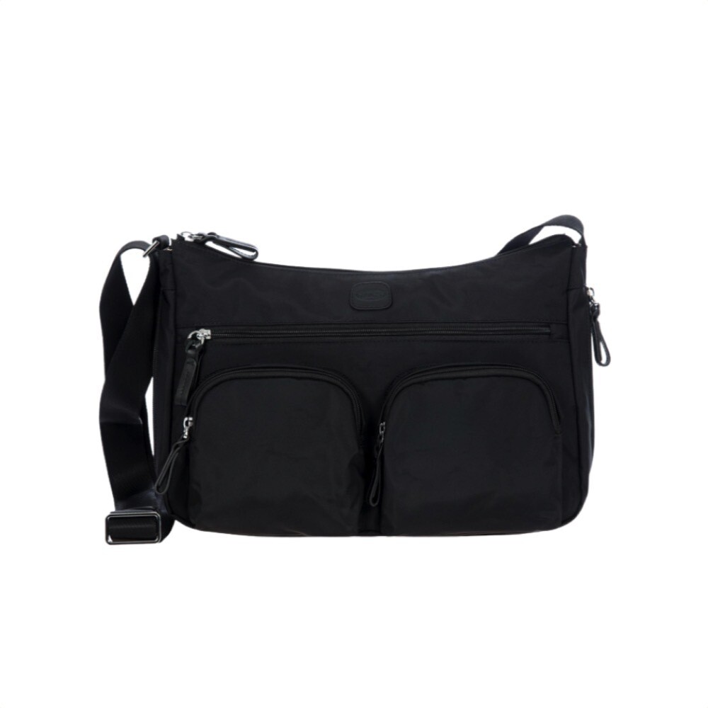 BRIC'S - X-Bag Tracolla Media - Black/Black