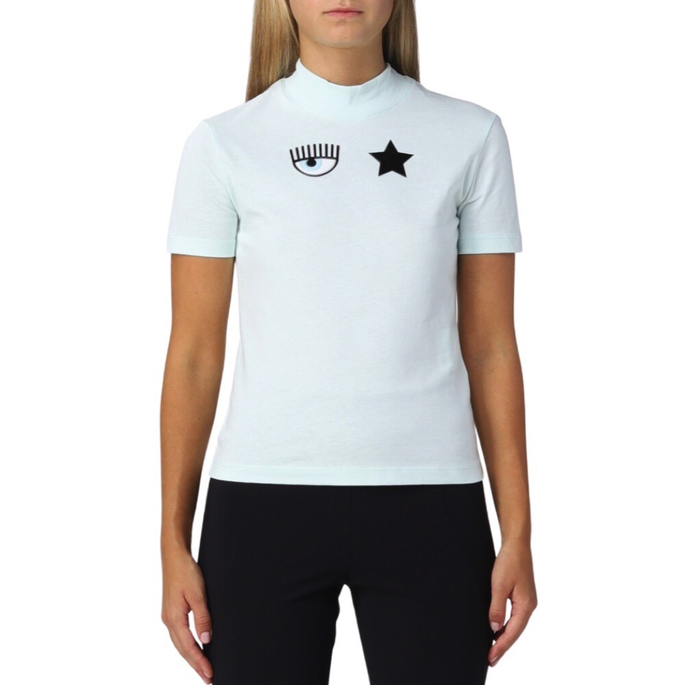 CHIARA FERRAGNI - Eye Star Mini t-shirt - Hint of Mint