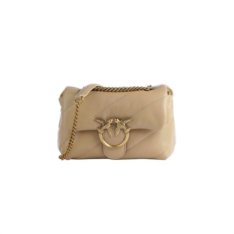 PINKO - Love Mini Puff Classic - Light Beige