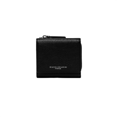 GIANNI CHIARINI - Wallets Grain Piccolo - Nero