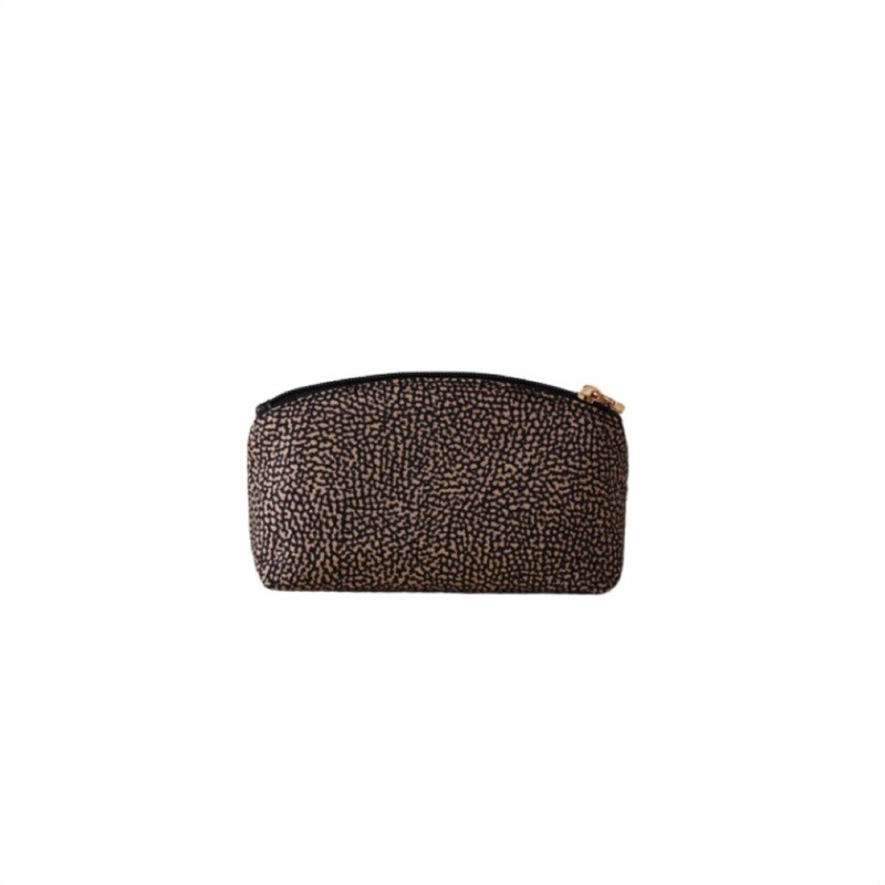 BORBONESE - Classica Busta Portatutto Nylon Small - OP Natural/Black