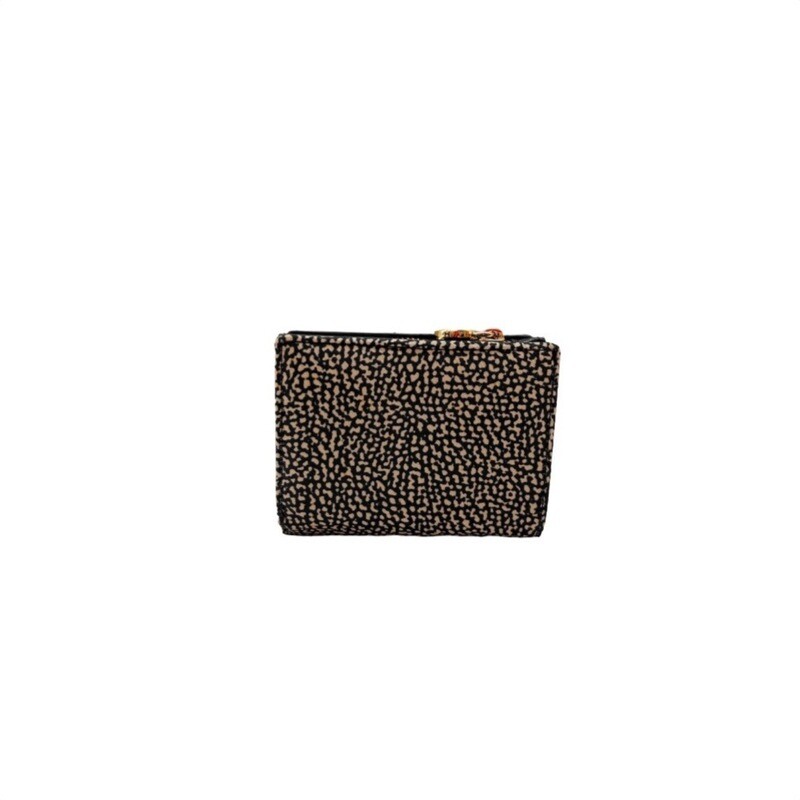 BORBONESE - Classica Portafoglio Nylon Mini - OP Natural/Black