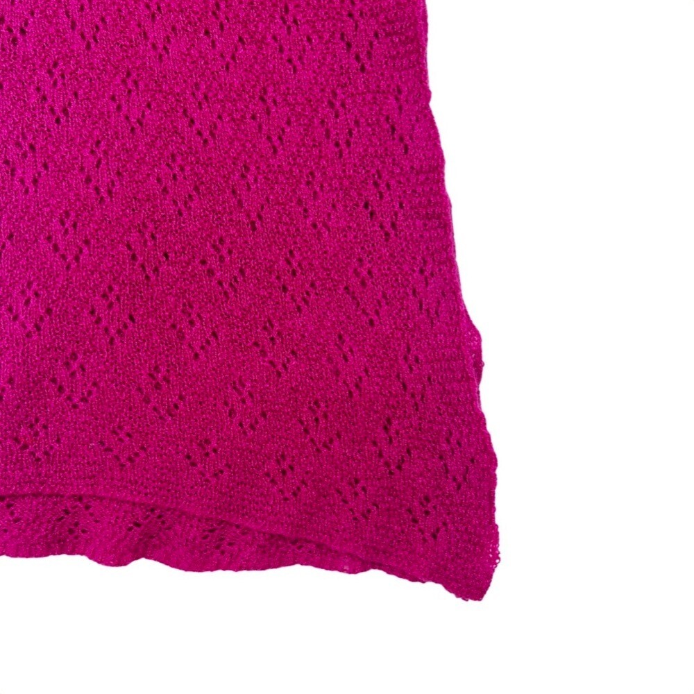 RIVIERA CASHMERE - Sciarpa traforata - Fuxia