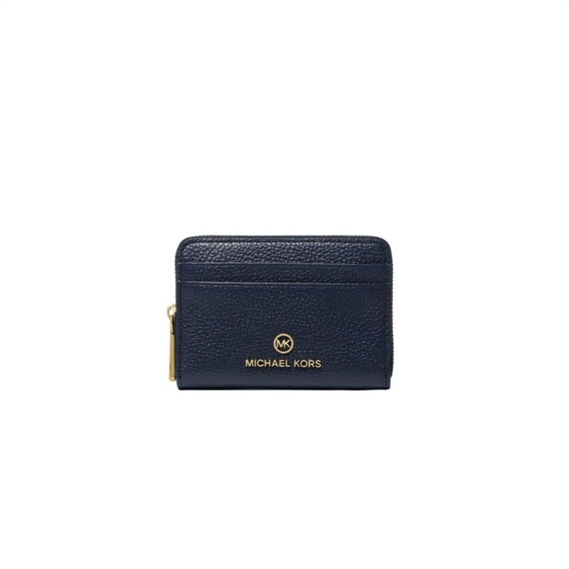 MICHAEL KORS - Jet Set Zip Coin Card Case - Navy