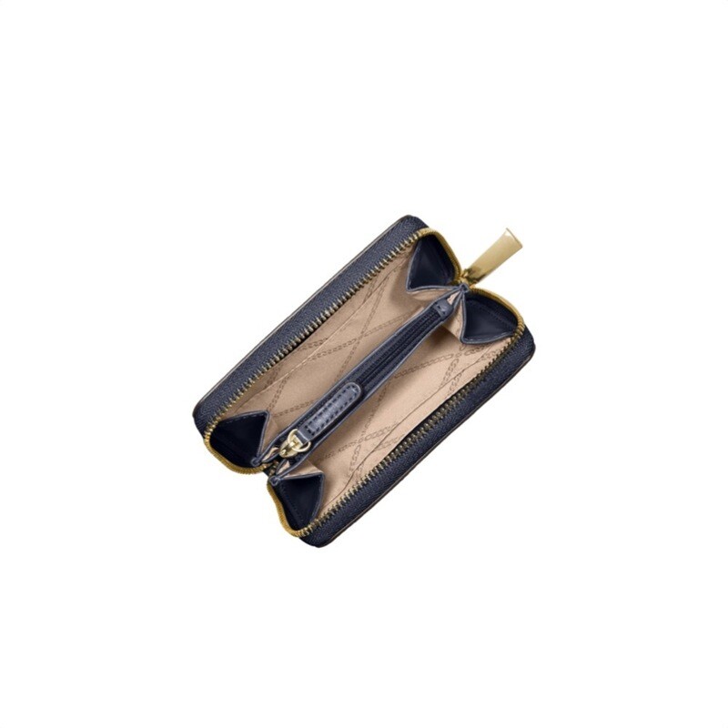 MICHAEL KORS - Jet Set Zip Coin Card Case - Navy