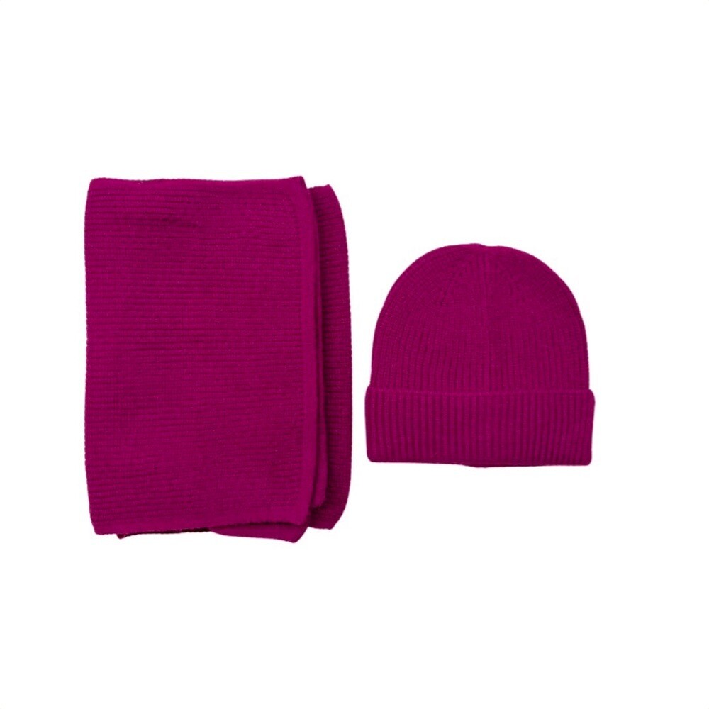 SG - Kessler Kit sciarpa e cappello - Ciclamino