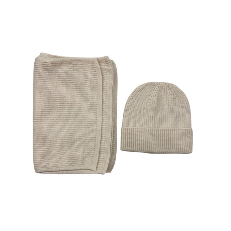 SG - Kessler Kit sciarpa e cappello - Panna