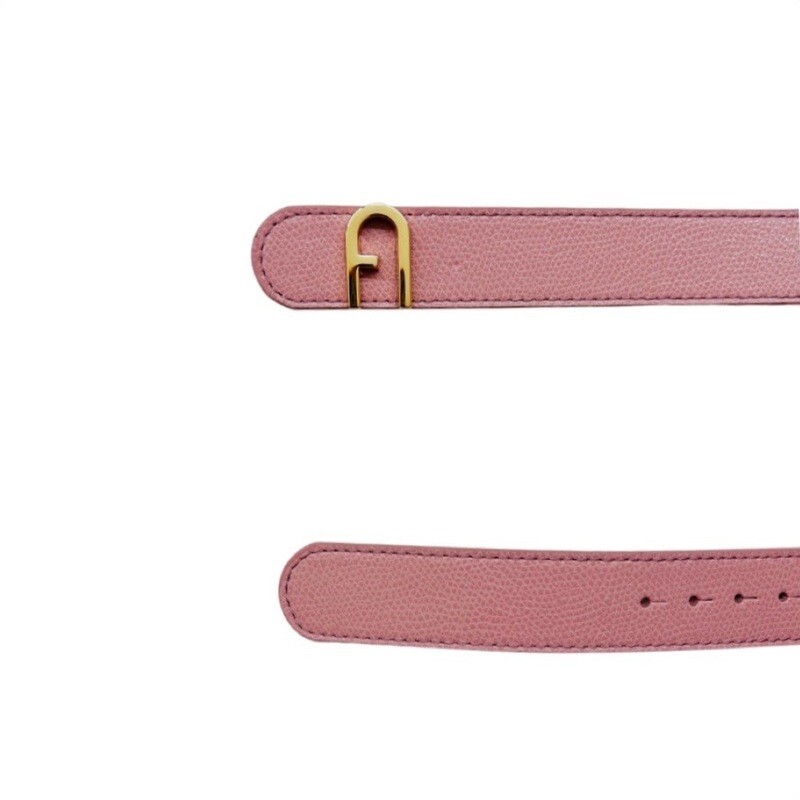 FURLA - Flow Cintura Reversibile [2,7cm] - Alba/Ballerina