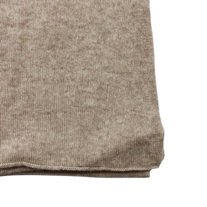 RIVIERA CASHMERE - Sciarpa Maglia Rasata - Silver