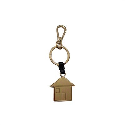 COCCINELLE - Casa Portachiavi/Charm Basic Metal Gold - Noir