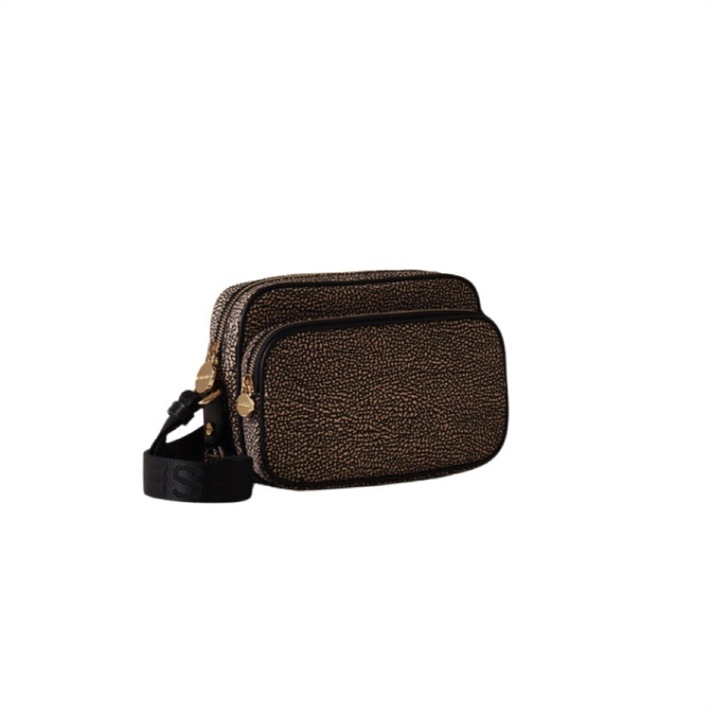 BORBONESE - Eco Line Camera case S - Op Natural/Black