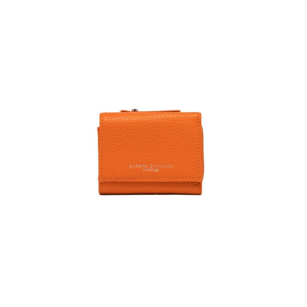 GIANNI CHIARINI - Wallets Grain Mini - Flame Orange