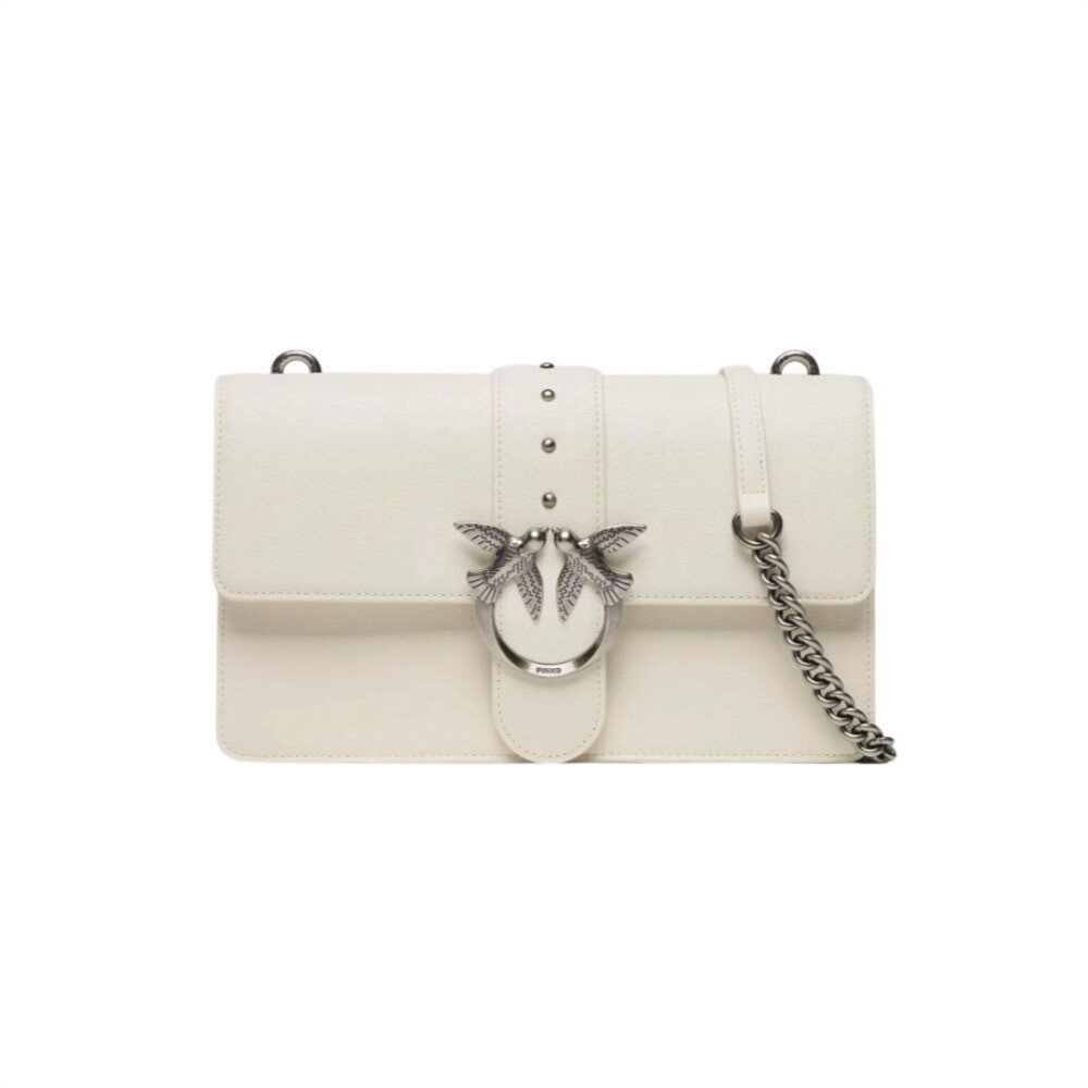 PINKO - Love One Classic CL - White/Silver