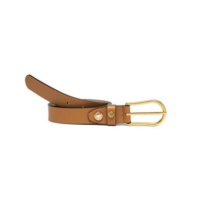 GIANNI CHIARINI - Cintura Vacchetta Calf (2,5 cm] - New Cuoio