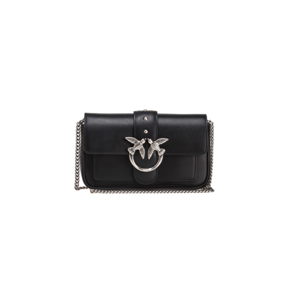 PINKO - Love One Pocket - Black/Silver
