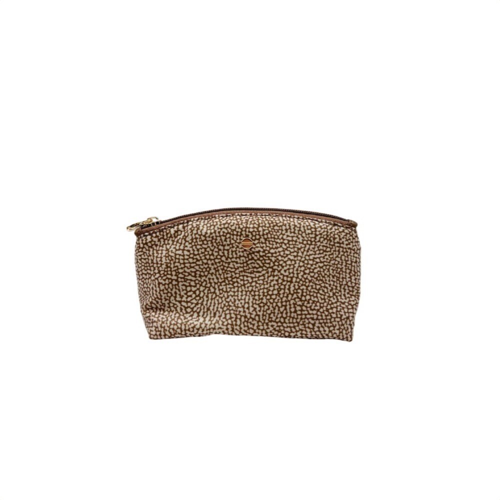 BORBONESE - Classica Busta Portatutto Nylon Small - Clay Grey