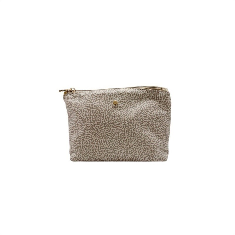 BORBONESE - Classica Busta Portatutto Nylon Medium - Sand