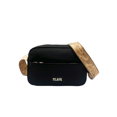 ALVIERO MARTINI - Ocean Nylon Tracolla Reporter - Black