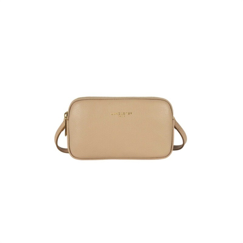LANCASTER - Dune Mini Bag/Marsupio - Beige Foncé