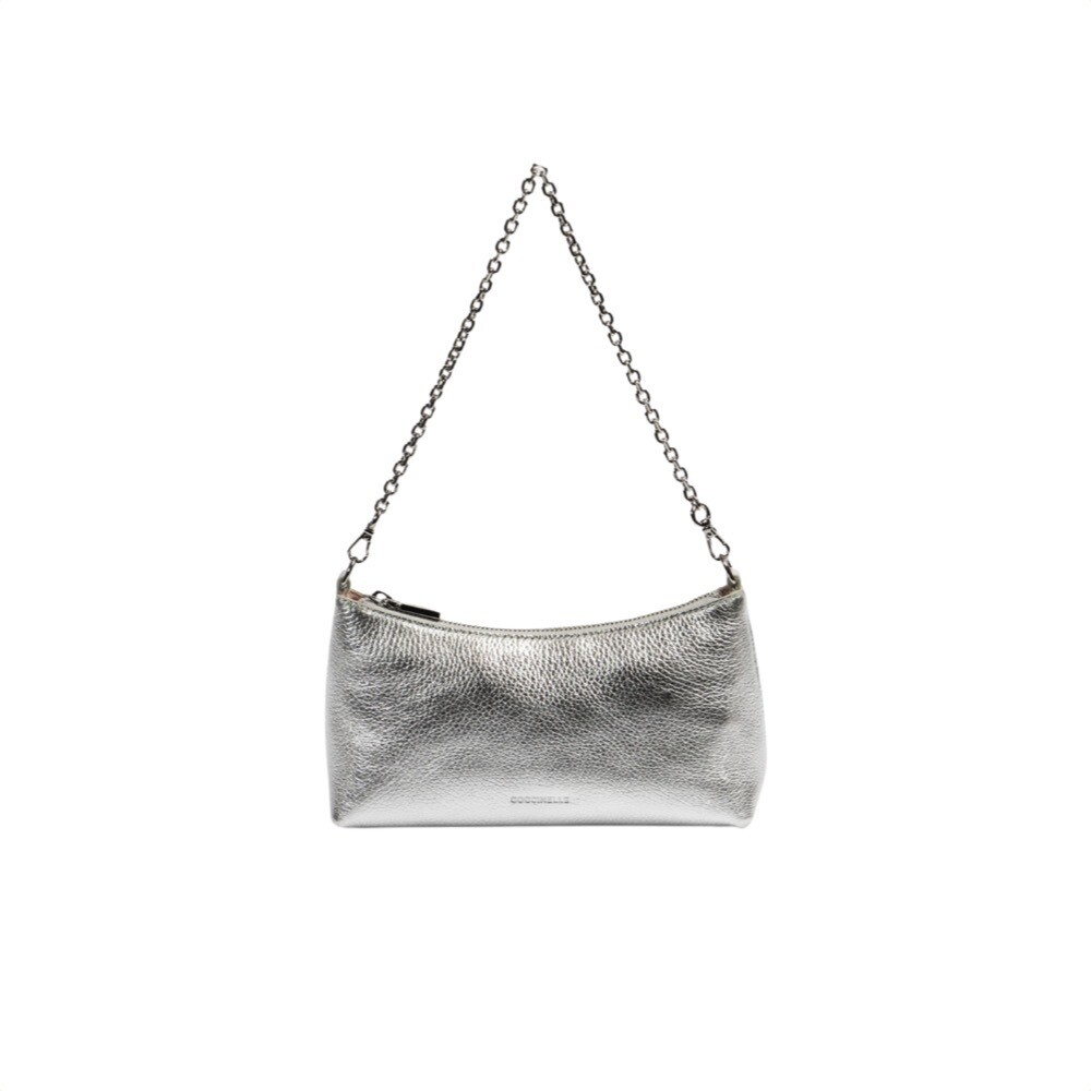 COCCINELLE - Aura Mini Bag - Silver
