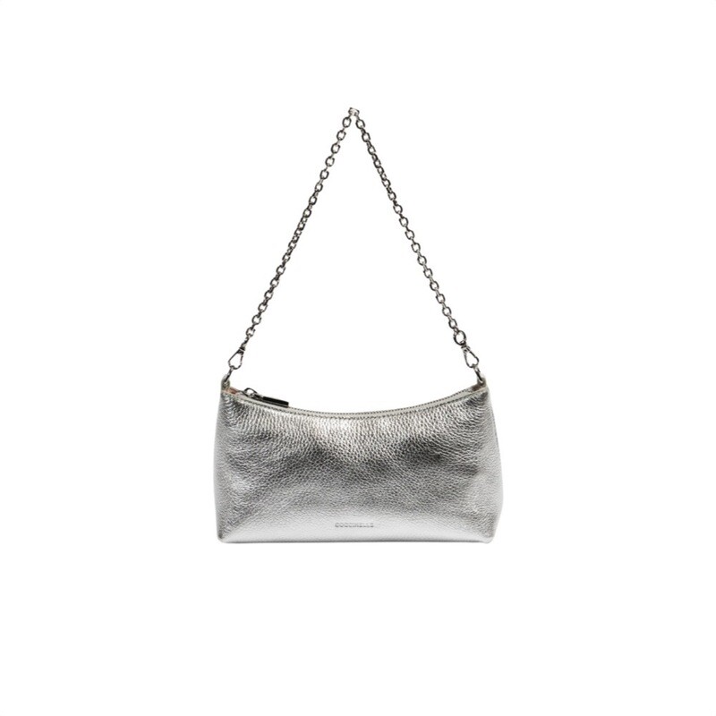 COCCINELLE - Aura Mini Bag - Silver