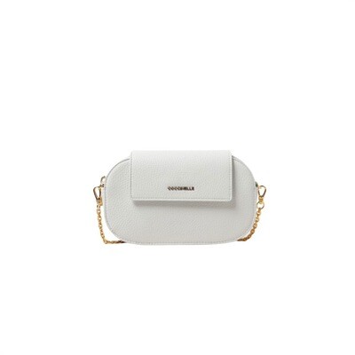 COCCINELLE - Faint Mini Bag - Brillant White