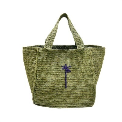 MANEBÍ - Squared Tote - Mineral Green