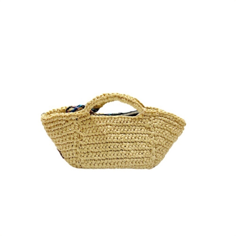 CHICA - Parigi Borsa Piccola - Straw/Blu