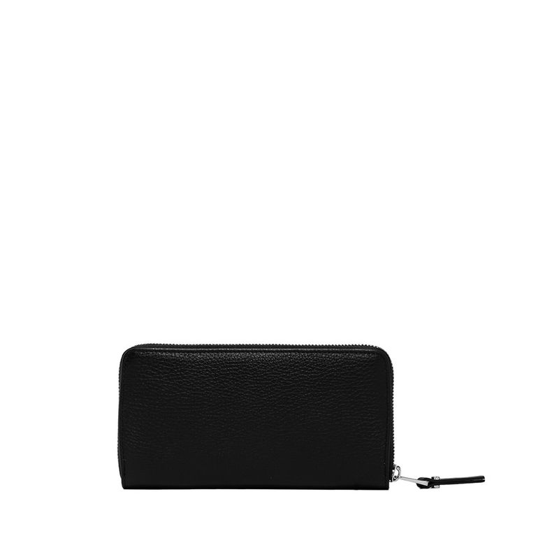GIANNI CHIARINI - Wallets Dollaro Zip Around - Nero