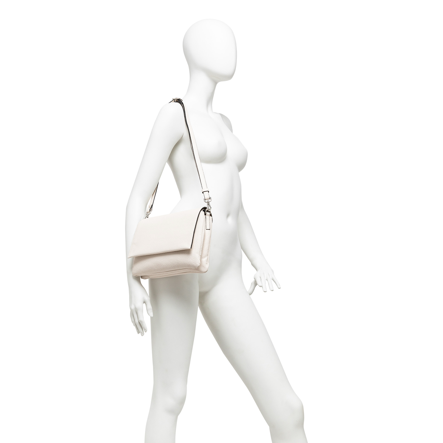 GIANNI CHIARINI - Three Crossbody grande - Nero