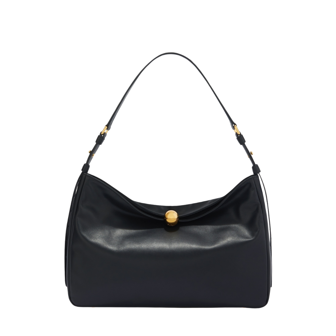 FURLA - Sfera Soft a spalla L - Nero