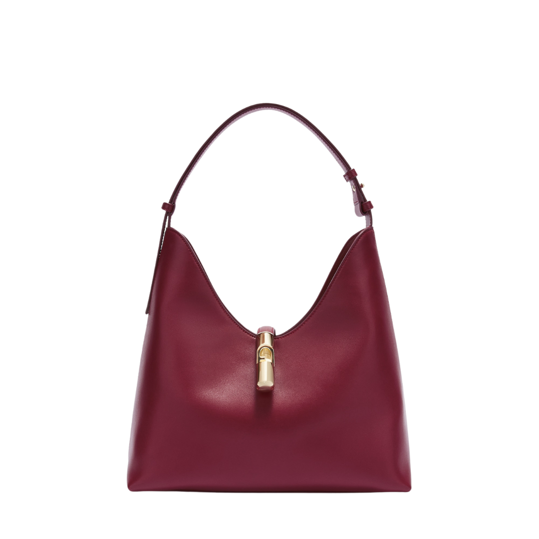 FURLA - Goccia sacca a spalla M - Ciliegia