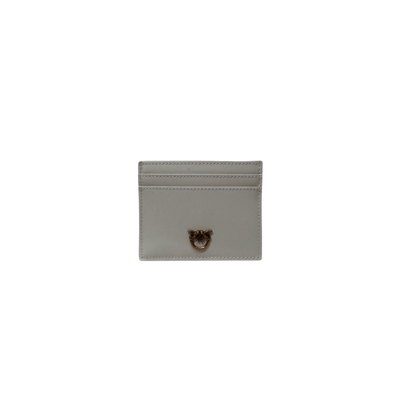 PINKO -  Card Holder Simply - Bianco Seta