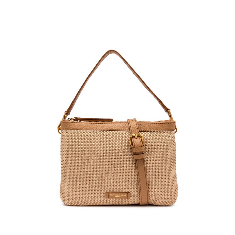 GIANNI CHIARINI - Frida Crossbody  Grande - Nature