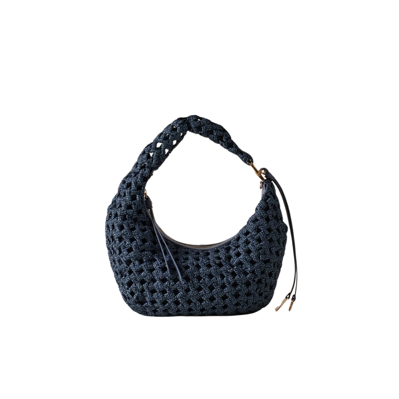 BORBONESE - Hobo Mini mano e spalla  - Denim