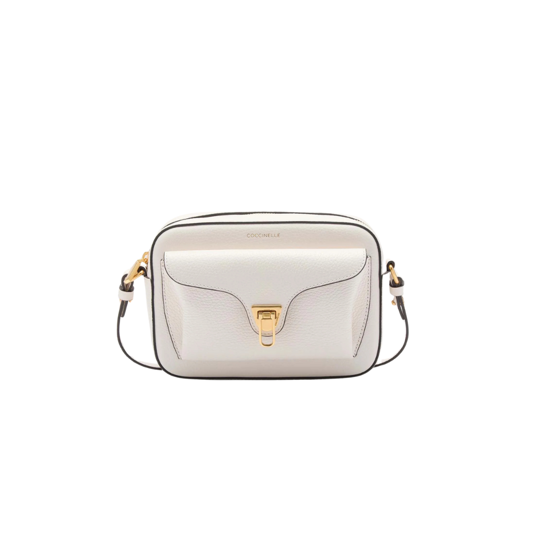 COCCINELLE - Beat Soft Camera Bag Medium - Blanco