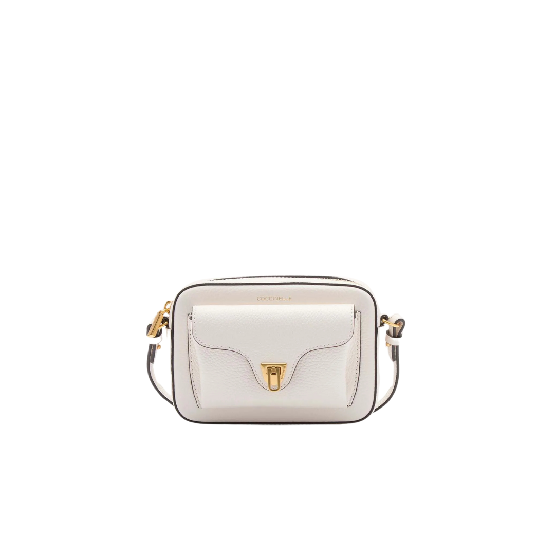 COCCINELLE - Beat Soft Camera Bag Mini - Blanco