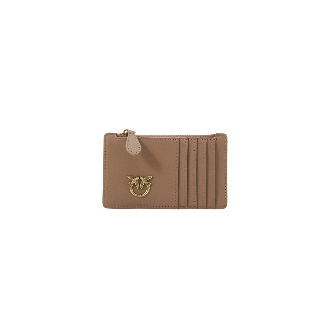 PINKO - Airone Card Holder - Beige