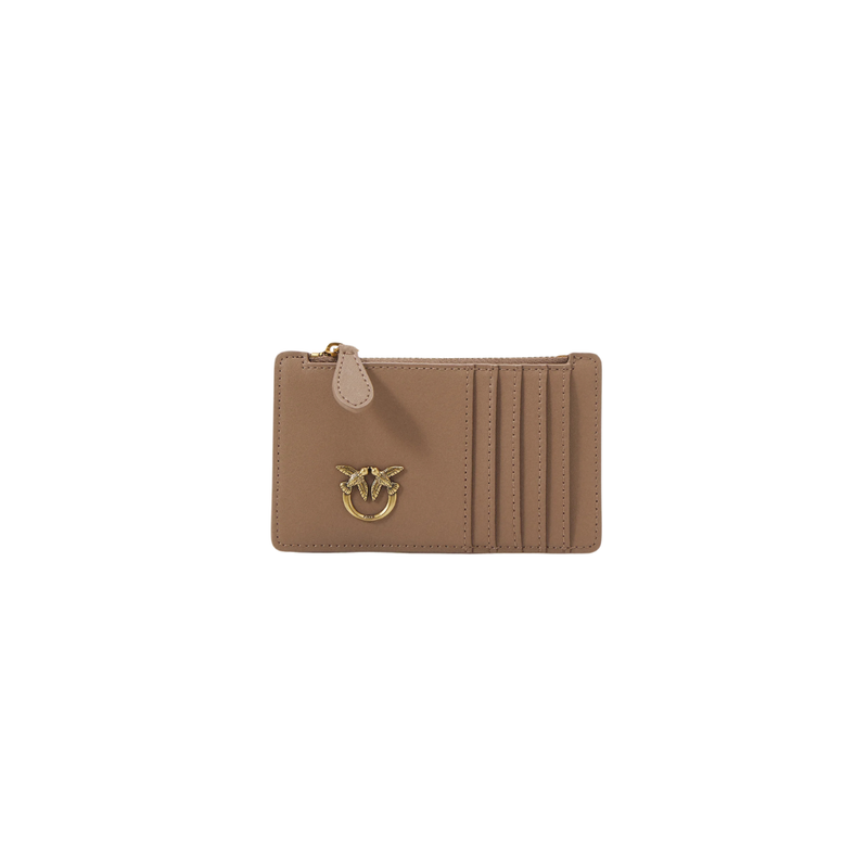 PINKO - Airone Card Holder - Beige