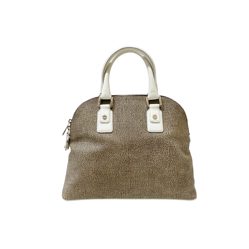 BORBONESE - (borsa di seconda mano) Bugatti mano + tracolla - OP/Bianco