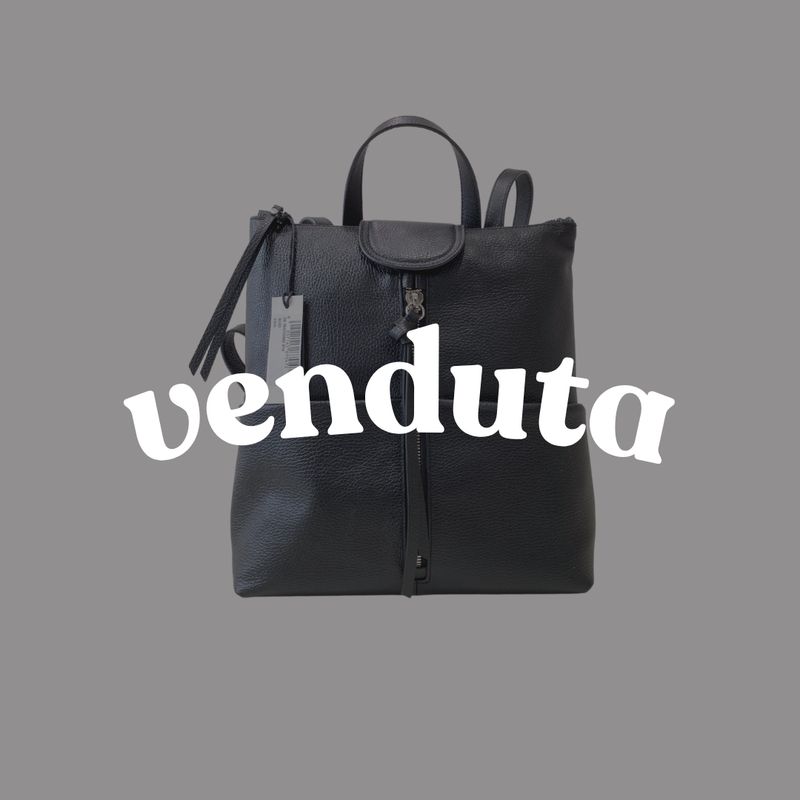 GIANNI CHIARINI - (borsa di seconda mano) Giada Backpack - Nero