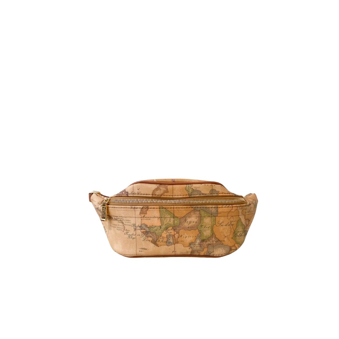 ALVIERO MARTINI - (borsa di seconda mano) Geo Classic marsupio con fibbia logata - Natural​ C D011 6000