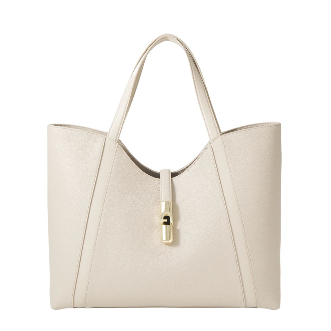 FURLA - Goccia Borsa a Spalla XL - Panna
