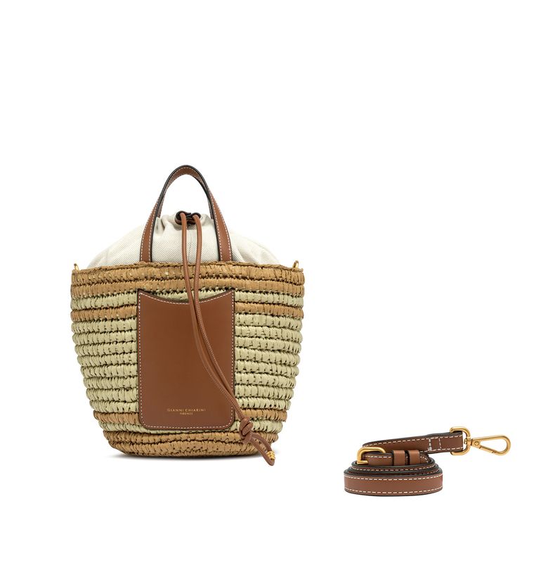 GIANNI CHIARINI - Mae Secchiello con impugnature - Var. Caramello